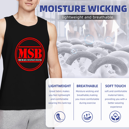 MSB Michael Stanley Band Circle Logo Tank Top