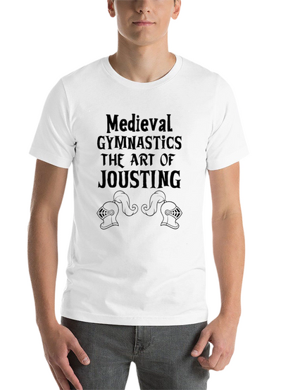 Medieval Gymnastics Jousting Graphic T-Shirt