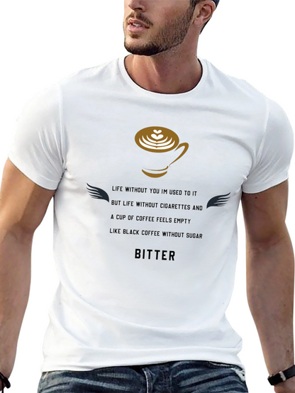 Bitter Coffee Graphic Tee - Black