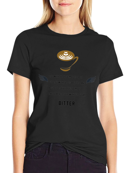 Bitter Coffee Graphic Tee - Black