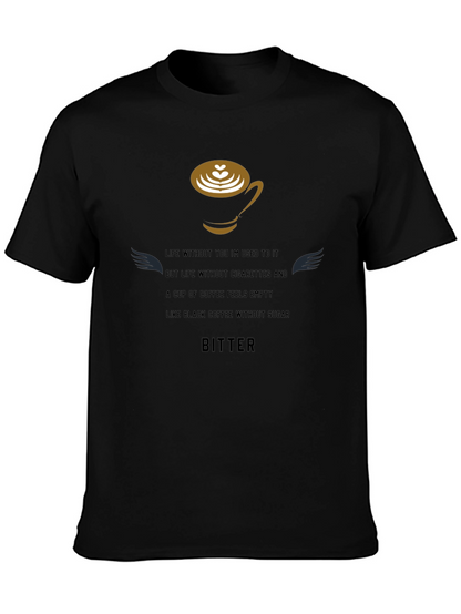 Bitter Coffee Graphic Tee - Black