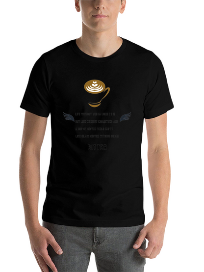 Bitter Coffee Graphic Tee - Black