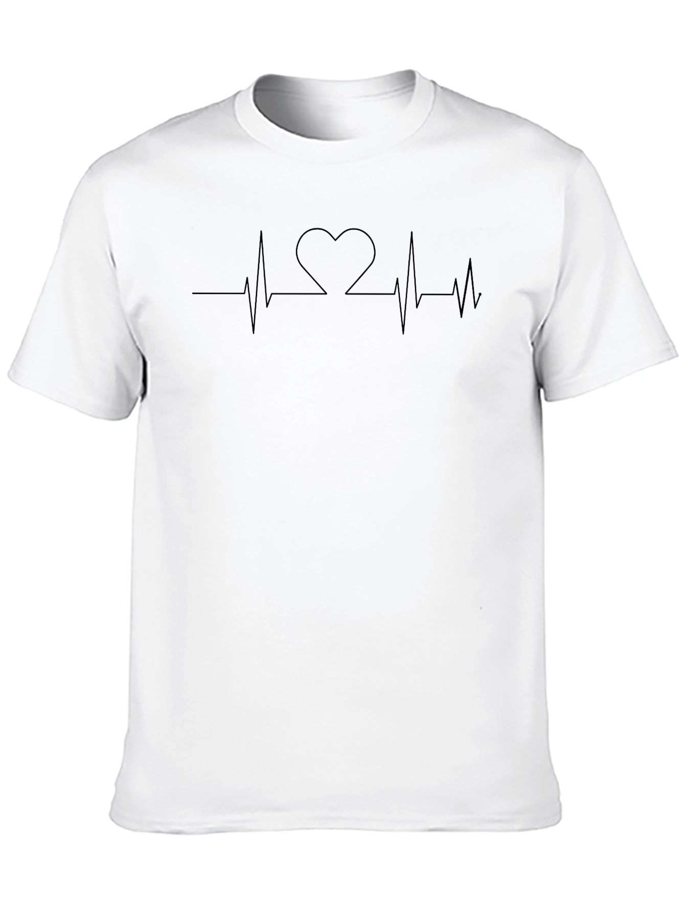 Heartbeat Heart Graphic T-Shirt