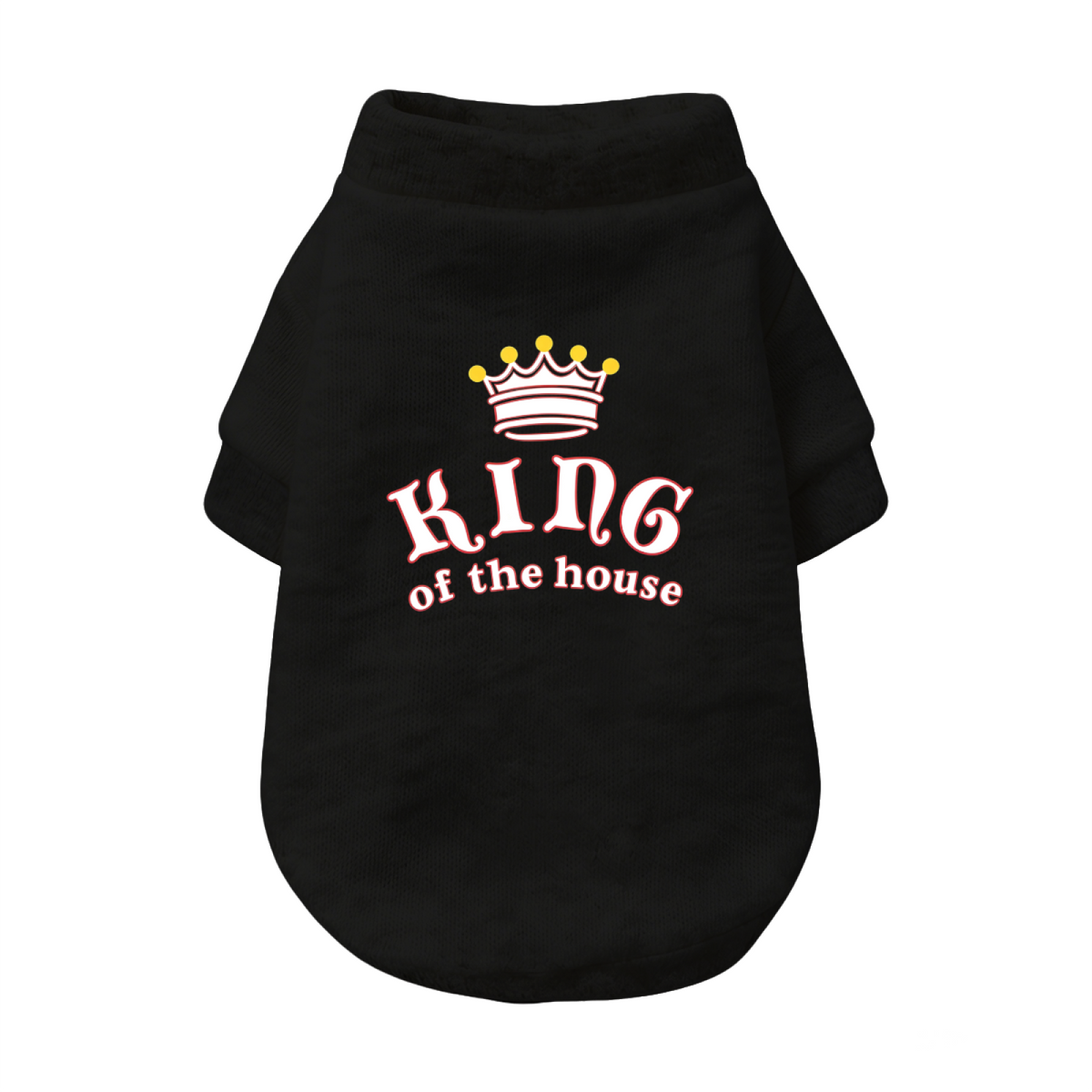 King of The House Noble Crown Puppy Sweater