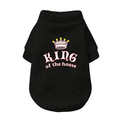 King of The House Noble Crown Puppy Sweater