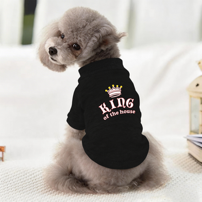 King of The House Noble Crown Puppy Sweater