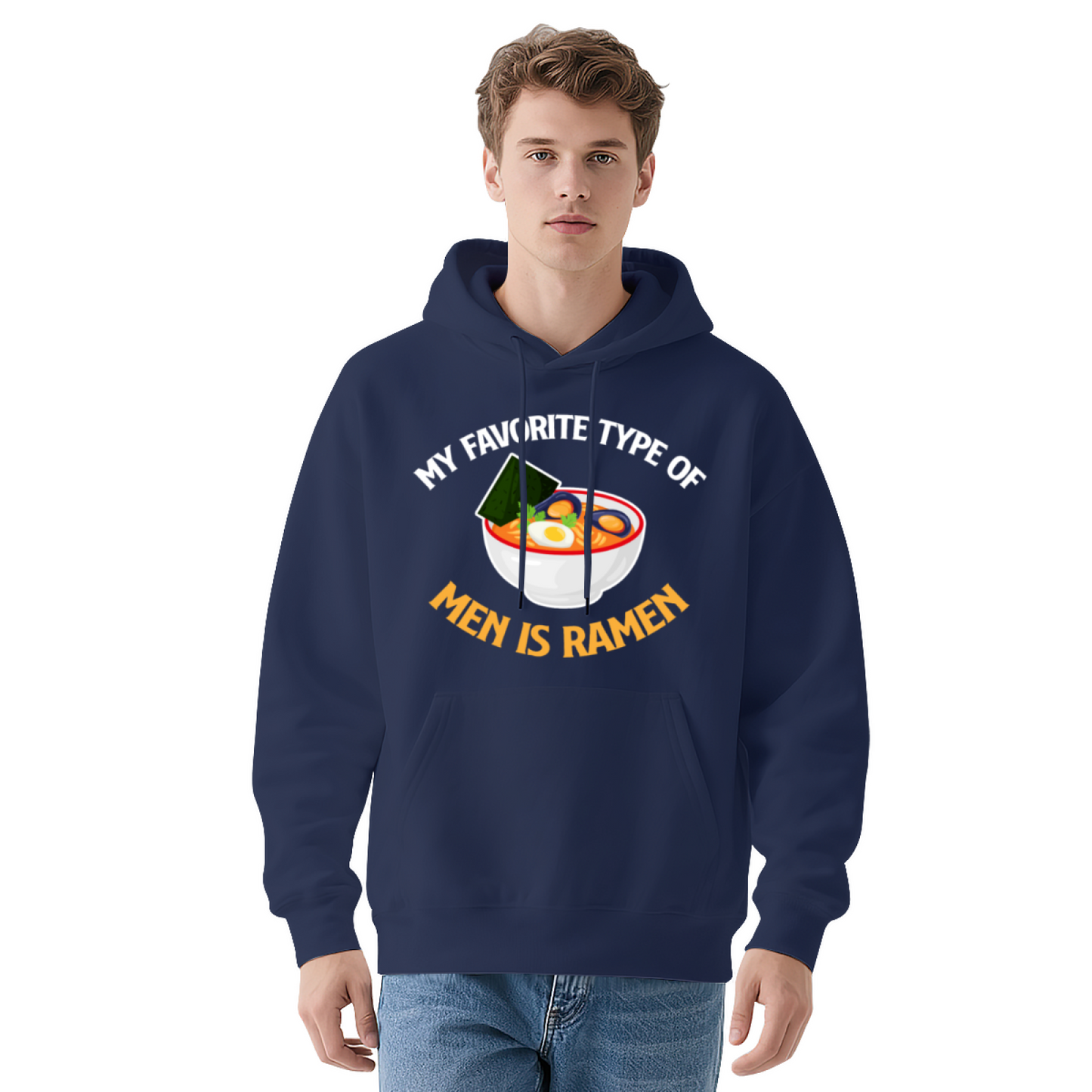 Funny Ramen Noodle Pun Unisex Hoodie, Cozy Casual Daily Wear