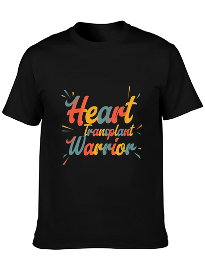 Heart Transplant Warrior Graphic Tee - Black
