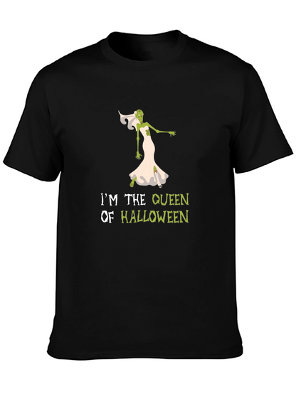 Halloween Queen Zombie Bride T-Shirt
