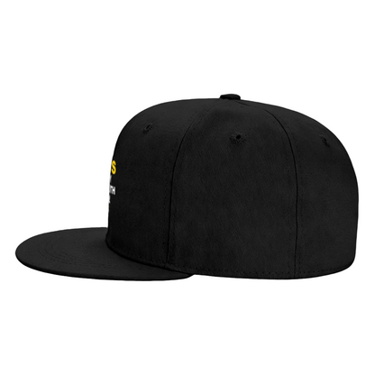 Faith JESUS THE WAY TRUTH LIFE Black Flat Brim Christian Cap