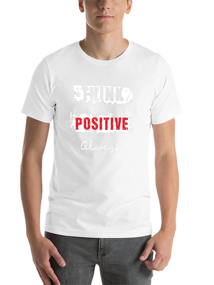 Think Positive Always Graphic T-Shirt