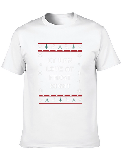 It Was Love At Frost Sight Christmas T-Shirt