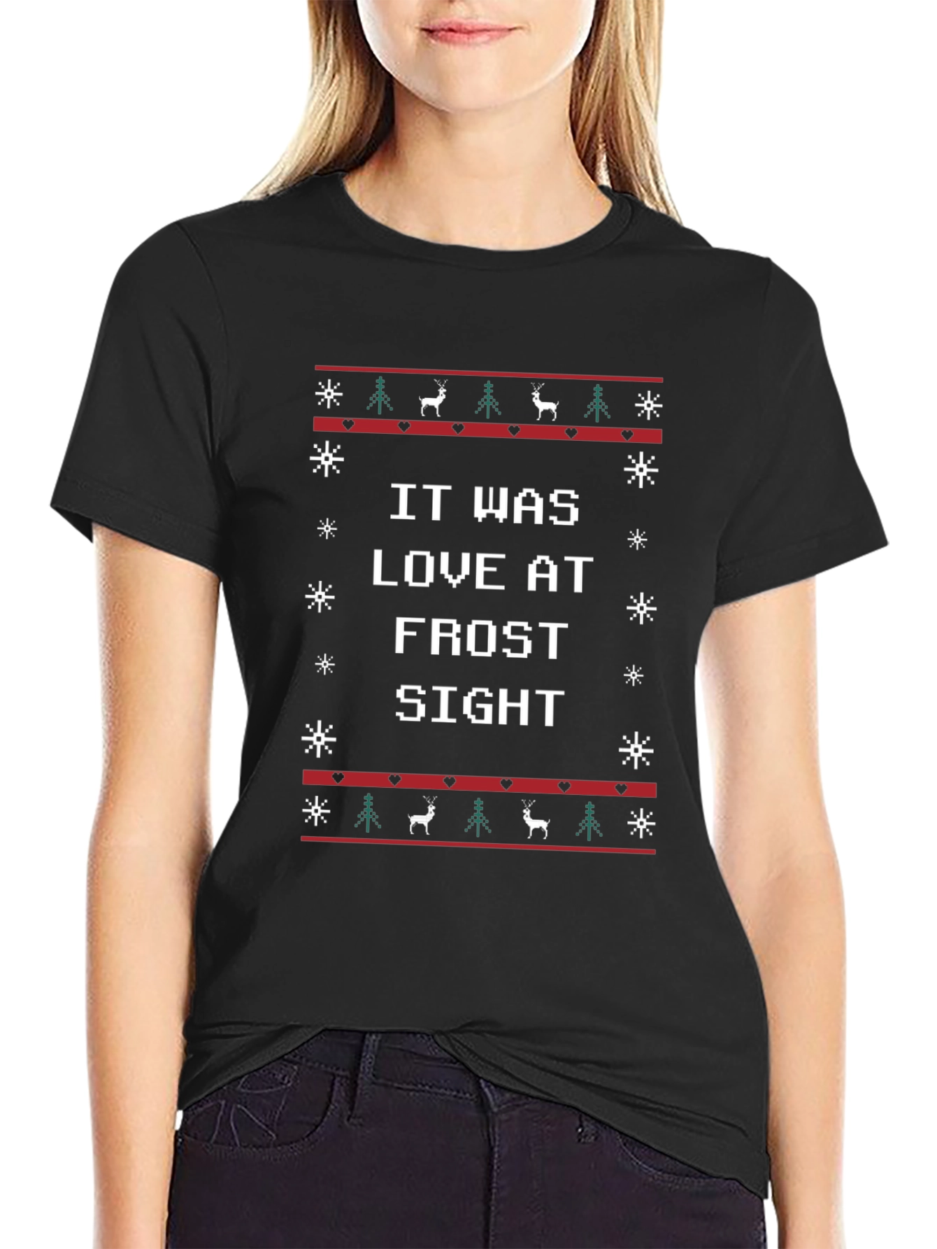 It Was Love At Frost Sight Christmas T-Shirt