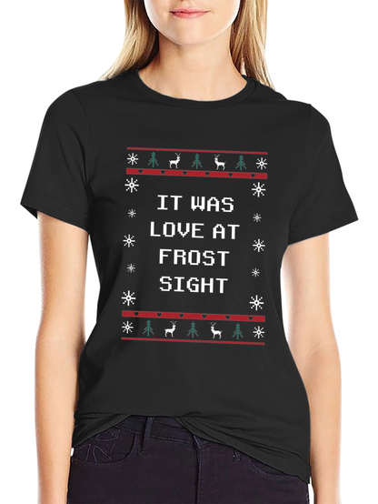 It Was Love At Frost Sight Christmas T-Shirt