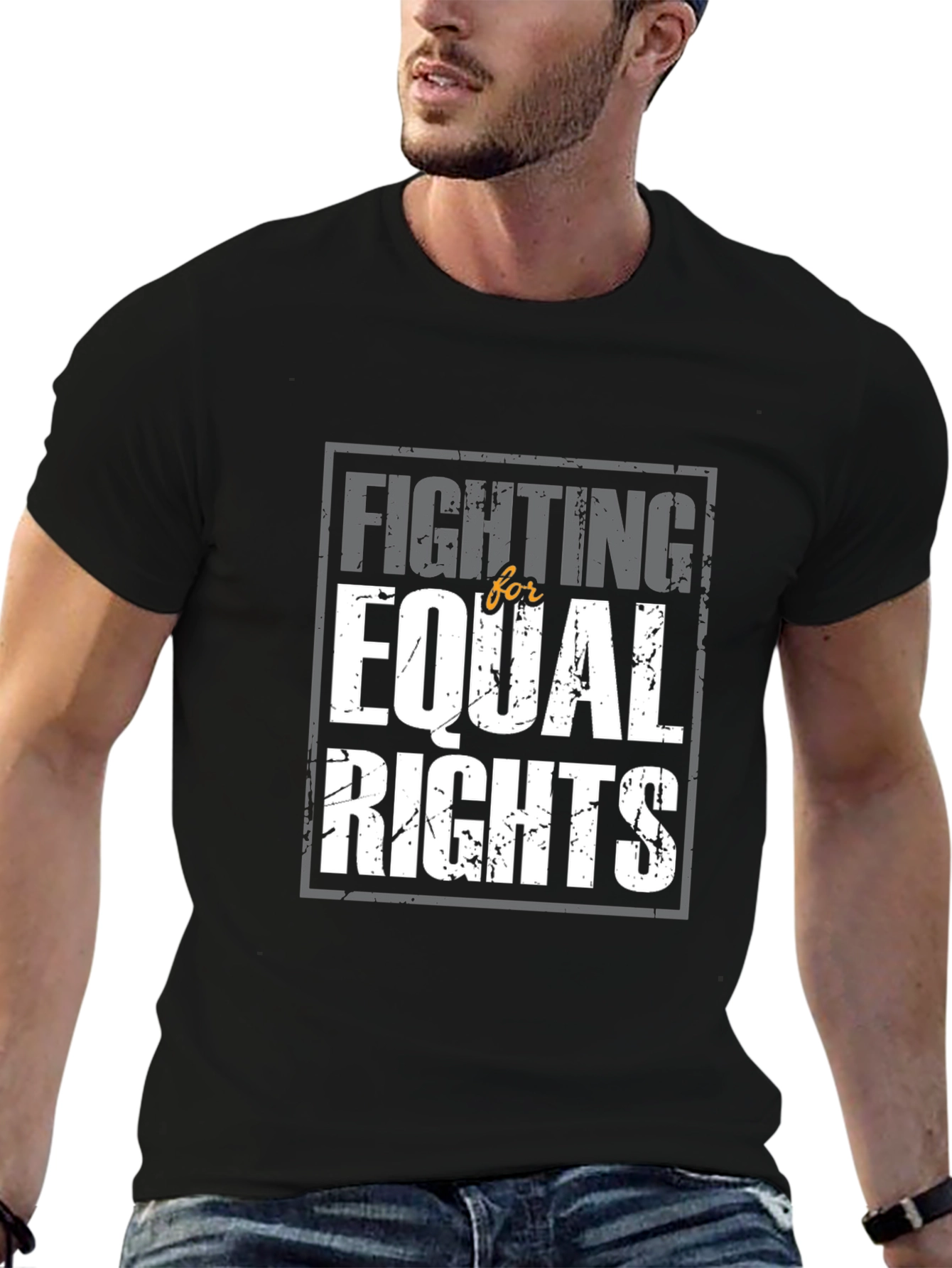 Fighting for Equal Rights Graphic T-Shirt