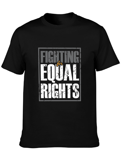 Fighting for Equal Rights Graphic T-Shirt