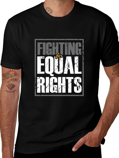 Fighting for Equal Rights Graphic T-Shirt