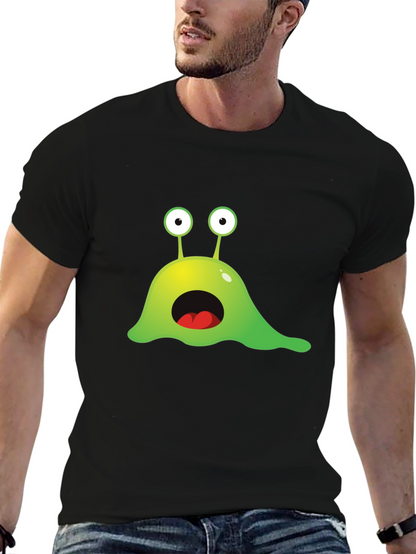 Funny Alien Slime Graphic T-Shirt