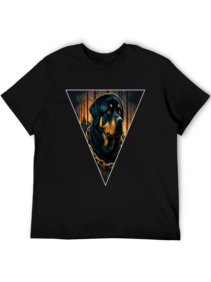 Rottweiler Triangle Graphic Tee