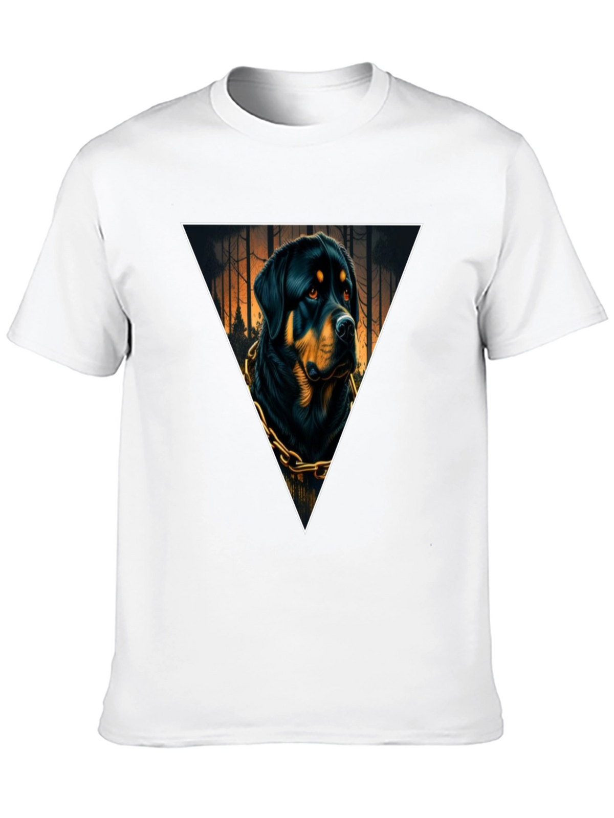 Rottweiler Triangle Graphic Tee