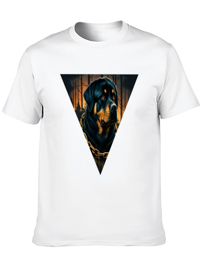 Rottweiler Triangle Graphic Tee