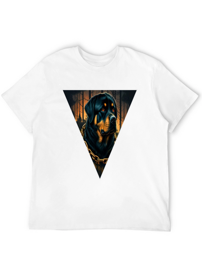 Rottweiler Triangle Graphic Tee