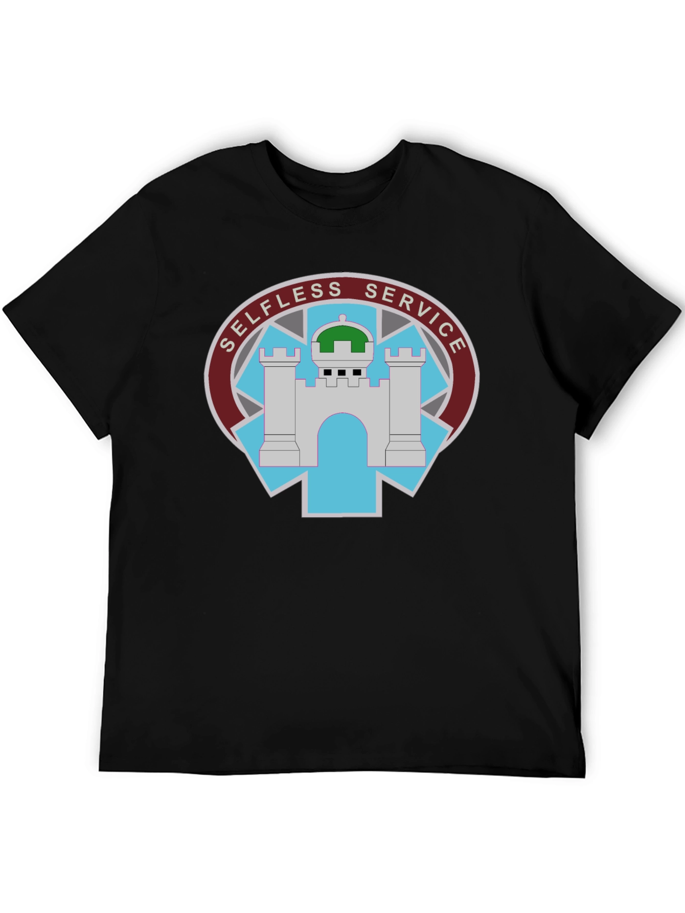 Selfless Service Black T-Shirt
