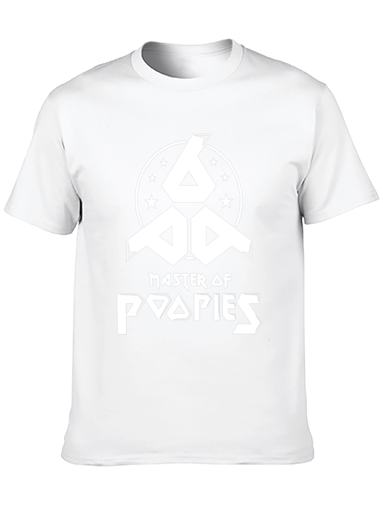 Master of Poopies Funny Graphic T-Shirt