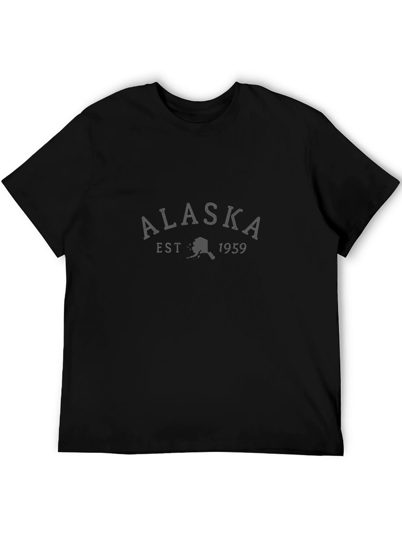 Alaska Est. 1959 Black Graphic Tee