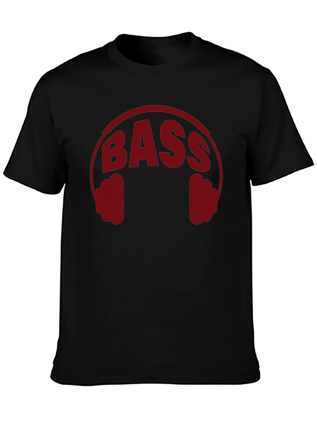 Bass Headphones Graphic T-Shirt - Music Lover Tee