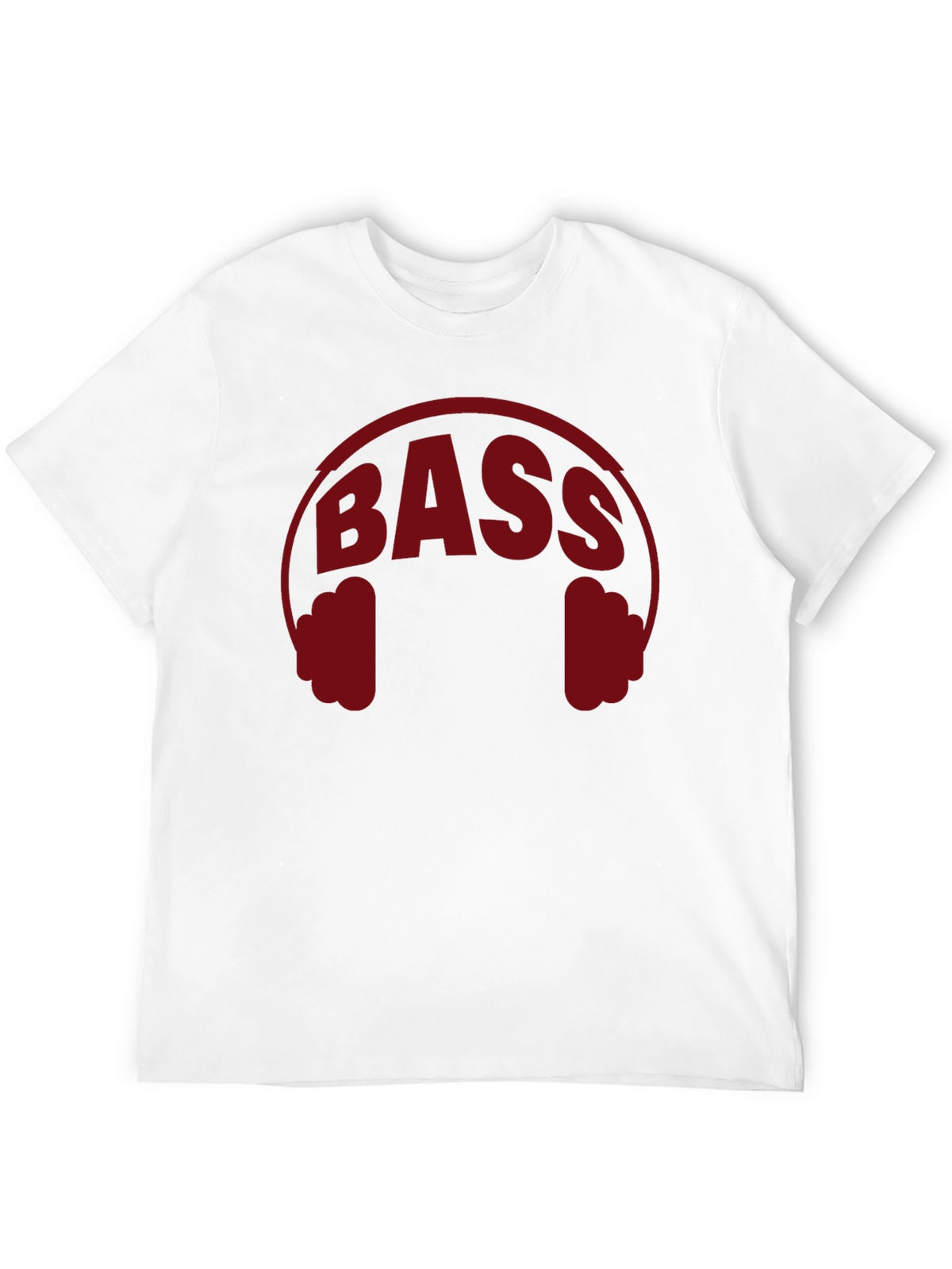 Bass Headphones Graphic T-Shirt - Music Lover Tee
