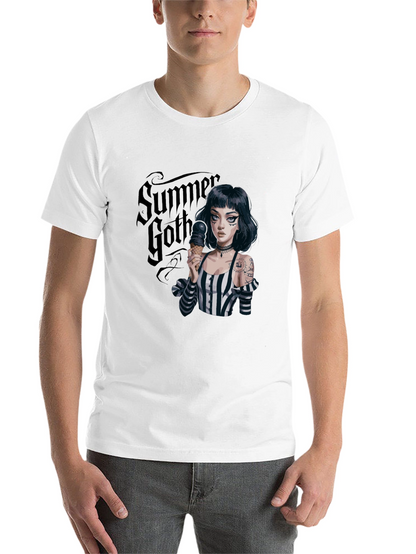 Summer Goth T-Shirt: Ice Cream Girl Tee