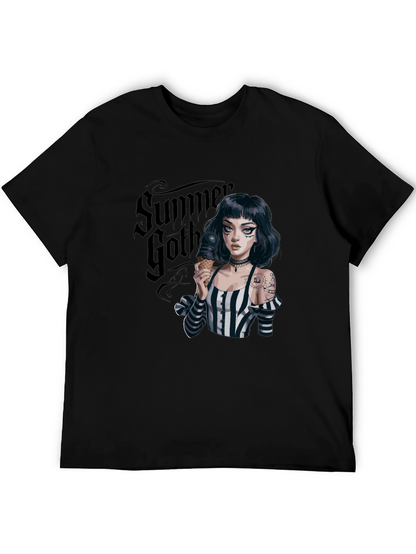 Summer Goth T-Shirt: Ice Cream Girl Tee