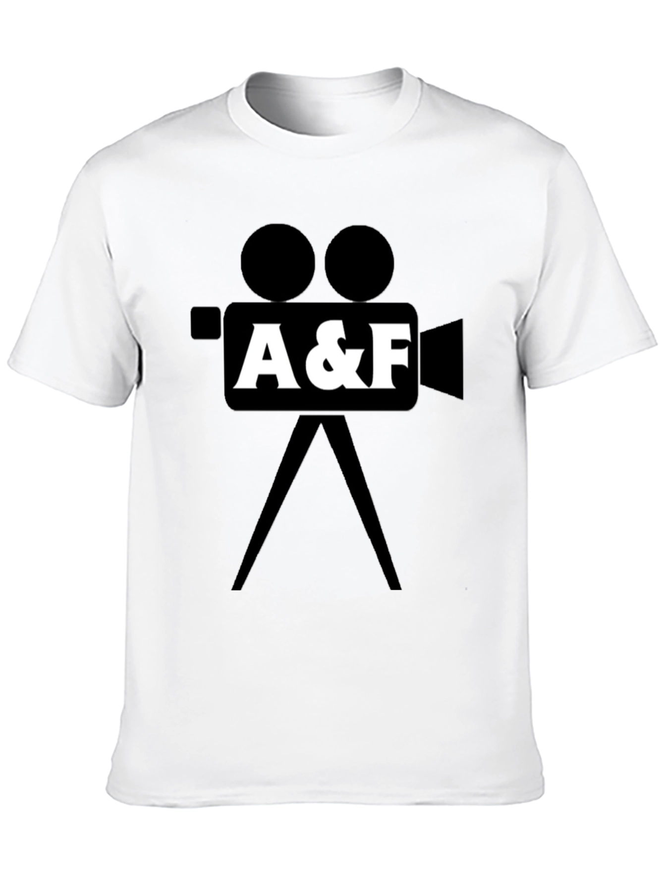 A&F Camera Graphic T-Shirt - Black