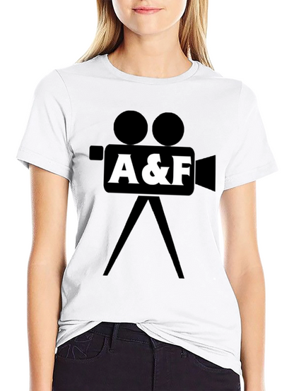 A&F Camera Graphic T-Shirt - Black