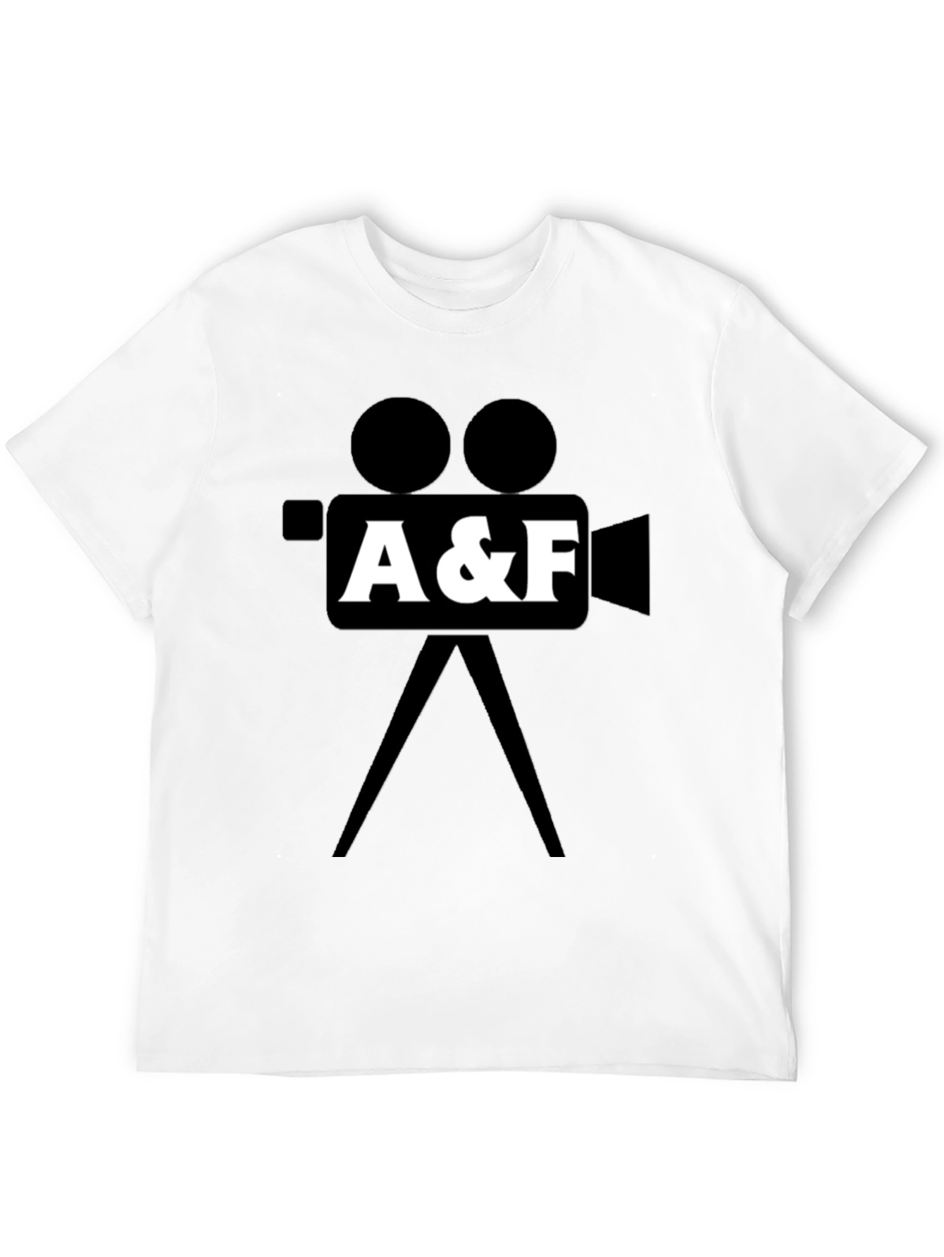 A&F Camera Graphic T-Shirt - Black