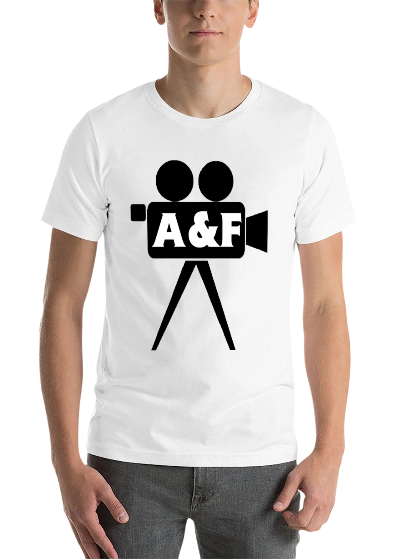 A&F Camera Graphic T-Shirt - Black