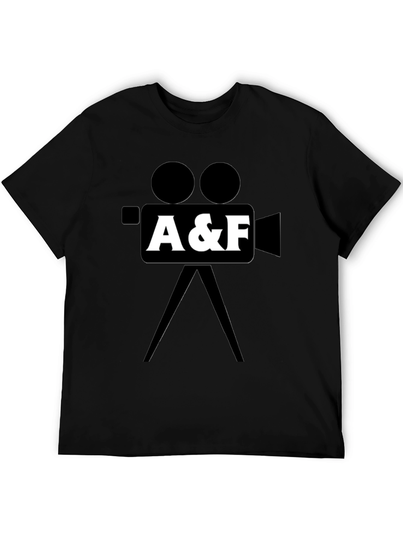 A&F Camera Graphic T-Shirt - Black