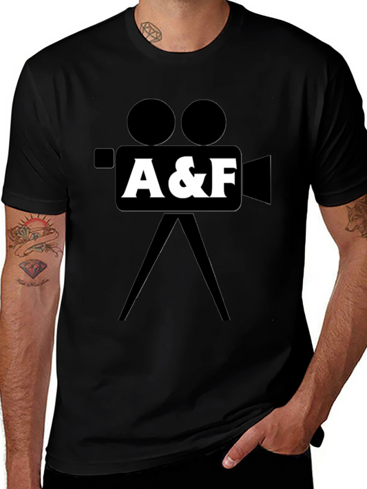 A&F Camera Graphic T-Shirt - Black
