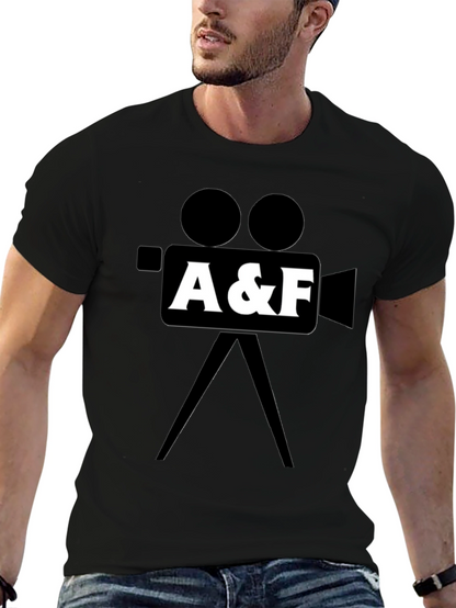 A&F Camera Graphic T-Shirt - Black