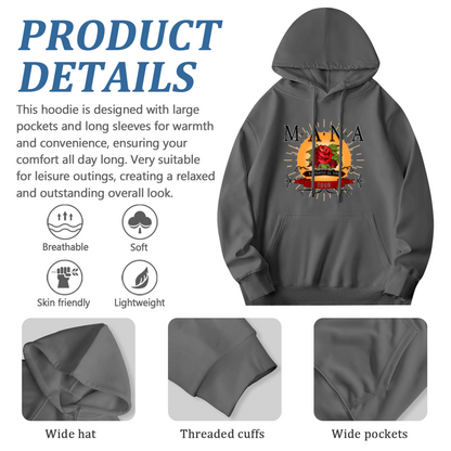 MANA Band Rose Tour Vintage Dark Grey Hoodie, Comfort Retro Music Top
