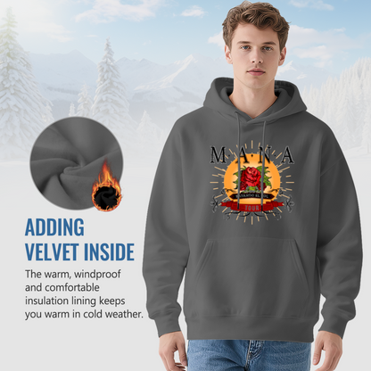 MANA Band Rose Tour Vintage Dark Grey Hoodie, Comfort Retro Music Top