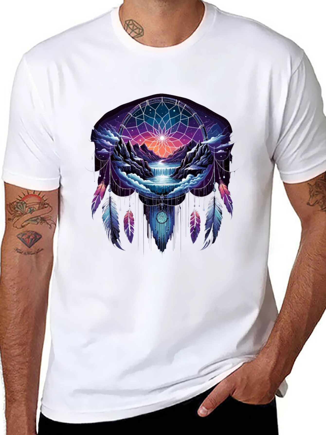 Dreamcatcher Landscape Graphic Tee