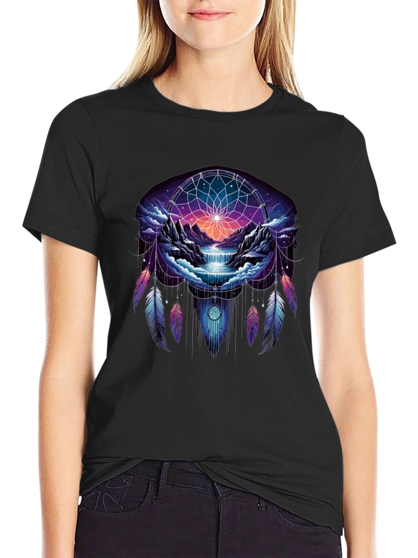 Dreamcatcher Landscape Graphic Tee