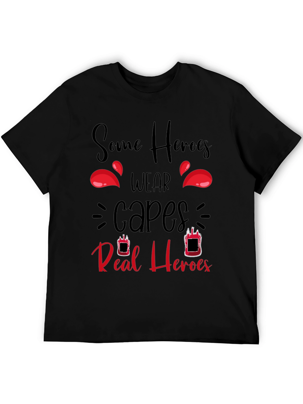 Blood Donor Hero Graphic T-Shirt