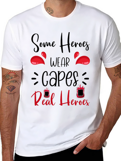 Blood Donor Hero Graphic T-Shirt