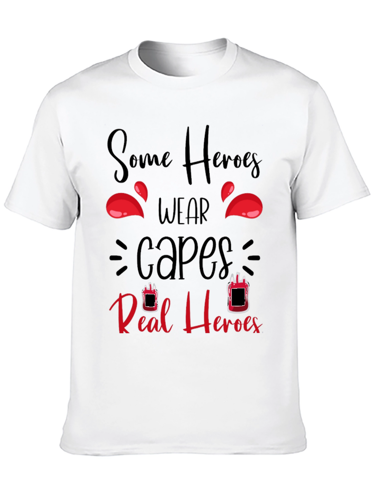Blood Donor Hero Graphic T-Shirt
