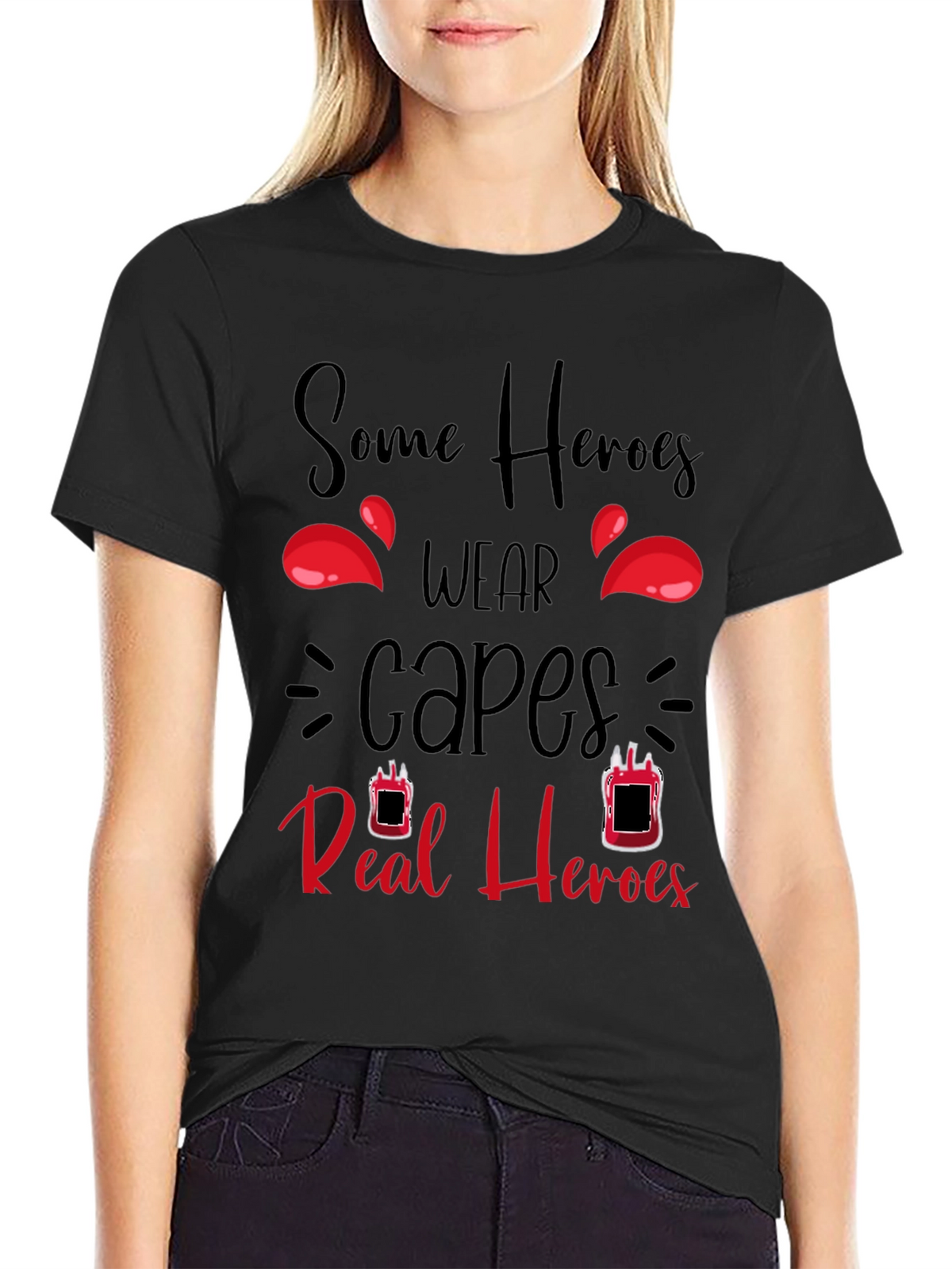 Blood Donor Hero Graphic T-Shirt