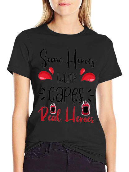 Blood Donor Hero Graphic T-Shirt
