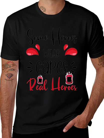 Blood Donor Hero Graphic T-Shirt